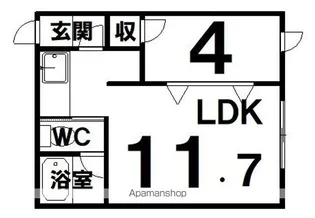 ARMしんとく2【2階】の間取り